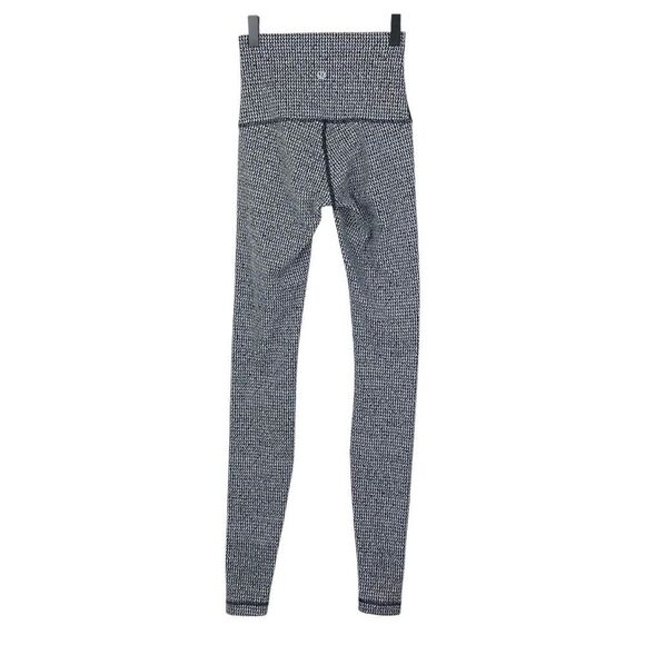 LULULEMON Wunder Under Pant 30” Leggings Sz 2 Teeny Tooth Black Yoga Academia - Picture 6 of 12